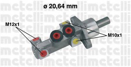 METELLI 050388 головний гальмівний циліндр