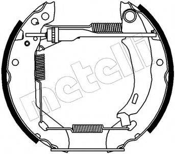 METELLI 510060 Комплект гальмівних колодок