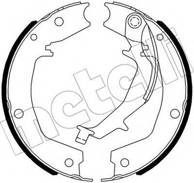 METELLI 530585 Комплект гальмівних колодок, стоянкова гальмівна система