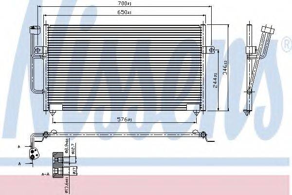 NISSENS 940101 Конденсатор, кондиціонер