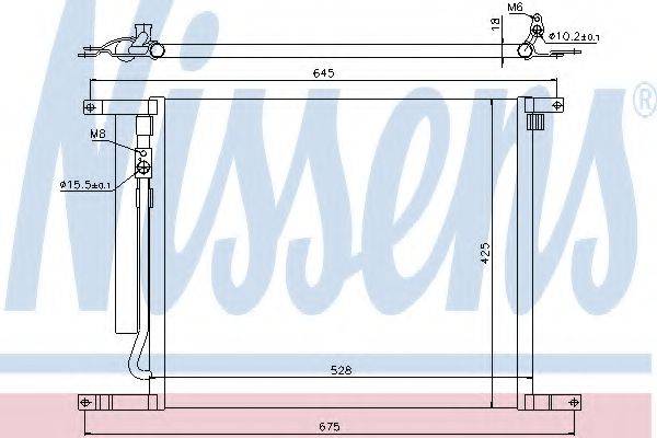 NISSENS 940335 Конденсатор, кондиціонер