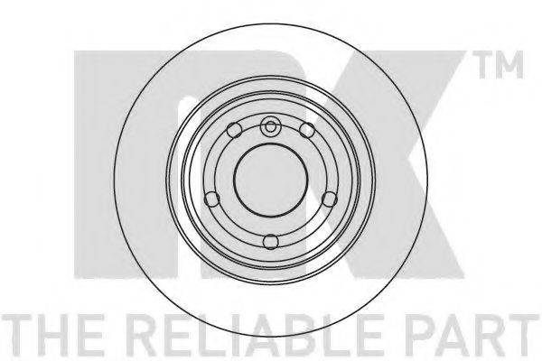 NK 204019 гальмівний диск