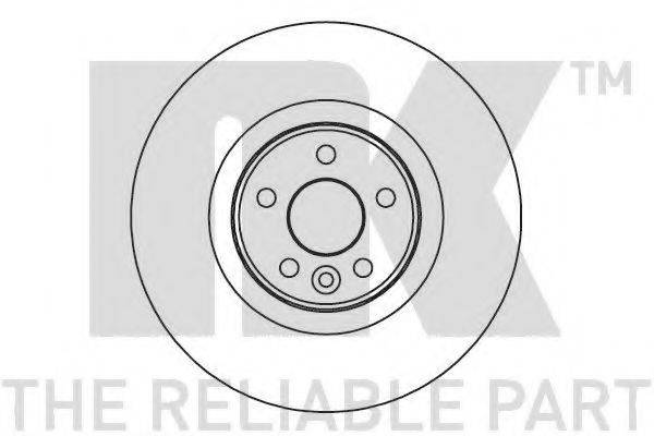 NK 204856 гальмівний диск