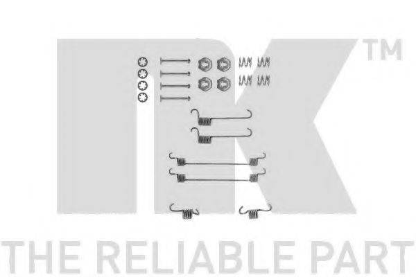 NK 7919650 Комплектуючі, гальмівна колодка