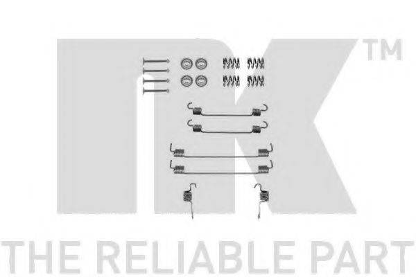 NK 7930784 Комплектуючі, гальмівна колодка