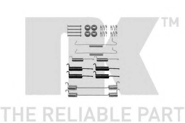 NK 7947648 Комплектуючі, гальмівна колодка