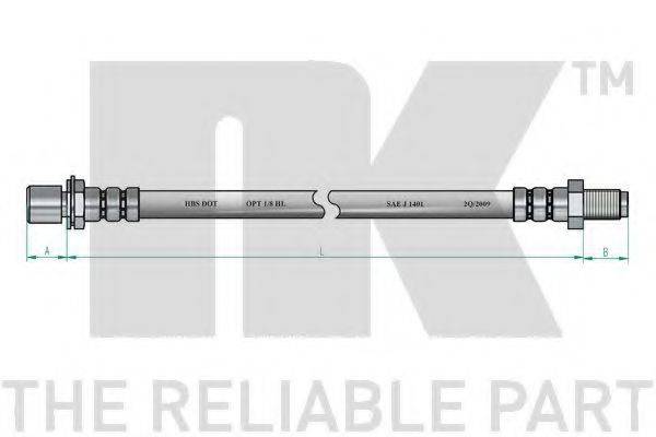 NK 854563 Гальмівний шланг