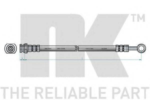 NK 853478 Гальмівний шланг