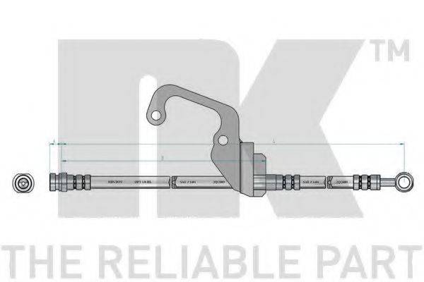 NK 853467 Гальмівний шланг
