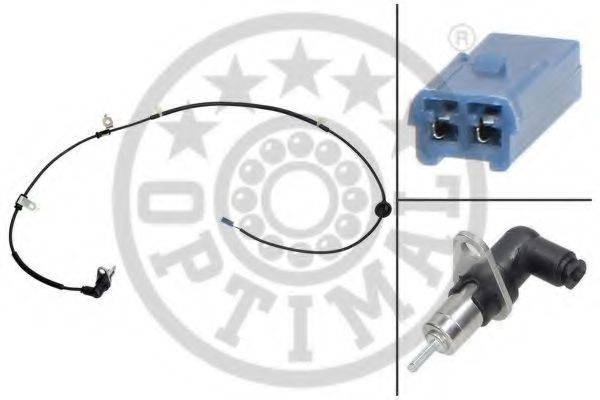 OPTIMAL 06S458 Датчик, частота обертання колеса