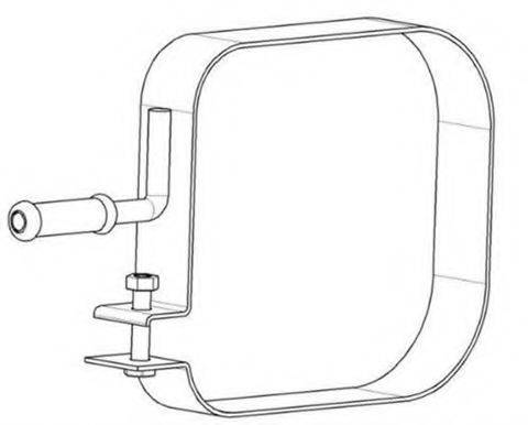 WALKER 80596 Кронштейн, система випуску ОГ