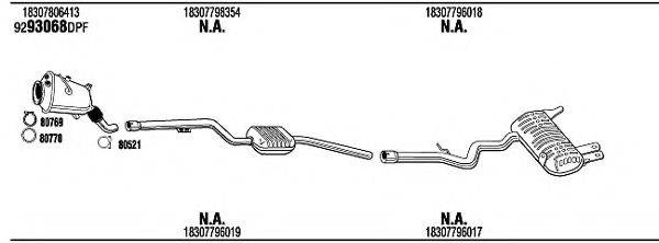 WALKER BWH18968BA Система випуску ОГ