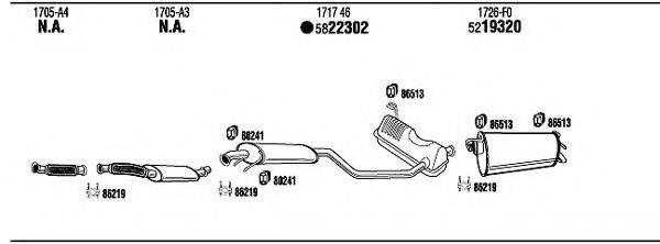 WALKER CI78038 Система випуску ОГ