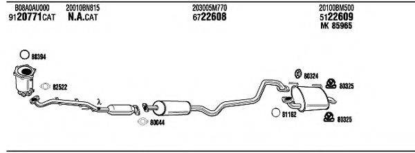 WALKER NIH17240B Система випуску ОГ