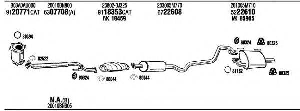 WALKER NIH17243B Система випуску ОГ