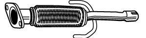 FONOS 08967 Труба вихлопного газу