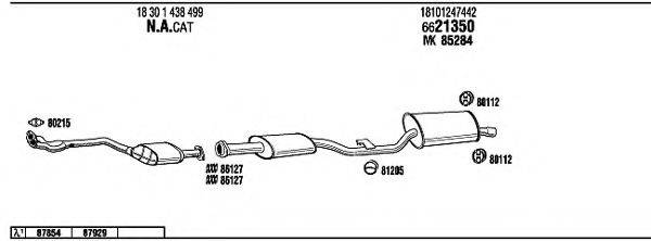 FONOS BW31631 Система випуску ОГ