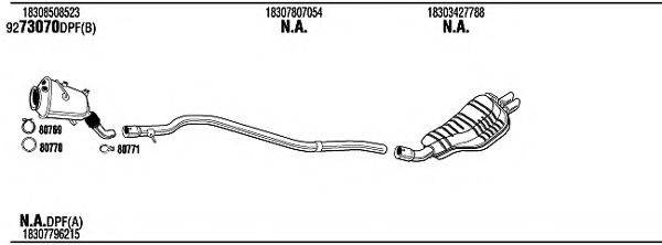 FONOS BWH31014B Система випуску ОГ