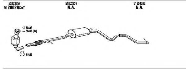 FONOS FIH26660A Система випуску ОГ