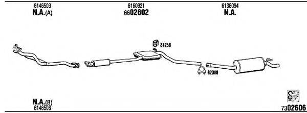 FONOS FO55108A Система випуску ОГ