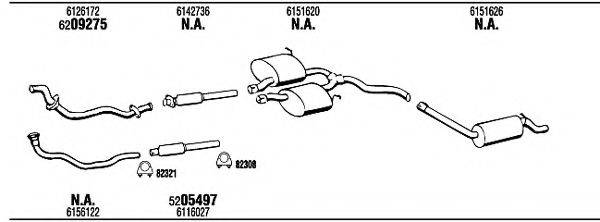 FONOS FO55217B Система випуску ОГ