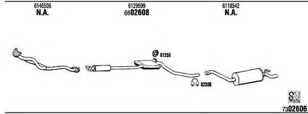 FONOS FO55301 Система випуску ОГ