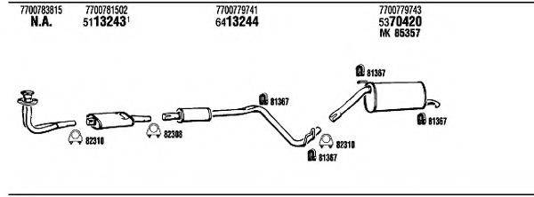 FONOS RE20142 Система випуску ОГ