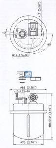 UFI 3161700 Паливний фільтр