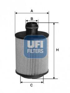 UFI 2511200 Масляний фільтр
