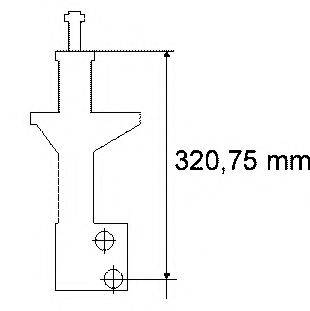 BOGE 32A700 Амортизатор