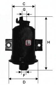 SOFIMA S1560B Паливний фільтр