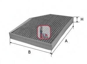 SOFIMA S4168CA Фільтр, повітря у внутрішньому просторі