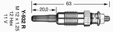 NGK 4956 Свічка розжарювання