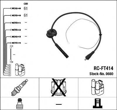 NGK 0660 Комплект дротів запалювання