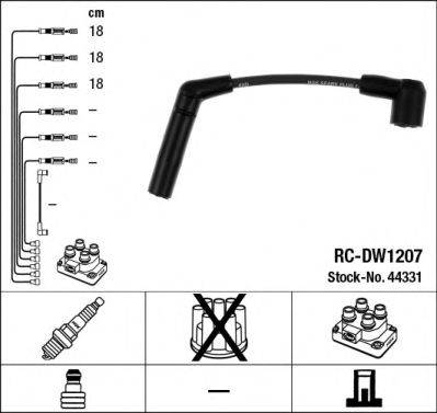 NGK 44331 Комплект дротів запалювання