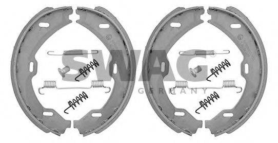 SWAG 10923199 Комплект гальмівних колодок, стоянкова гальмівна система