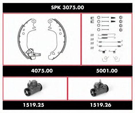 ROADHOUSE SPK307500 Комплект гальм, барабанний гальмівний механізм