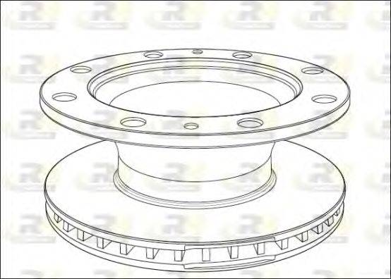 ROADHOUSE NSX101420 гальмівний диск