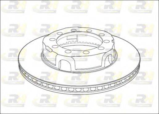 ROADHOUSE NSX101720 гальмівний диск