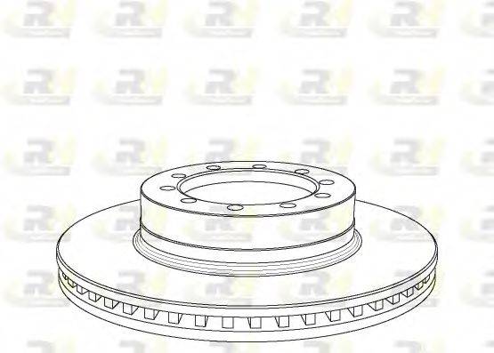 ROADHOUSE NSX107120 гальмівний диск