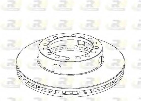 ROADHOUSE NSX107220 гальмівний диск