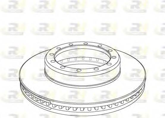 ROADHOUSE NSX107320 гальмівний диск