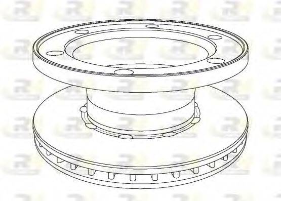 ROADHOUSE NSX107720 гальмівний диск