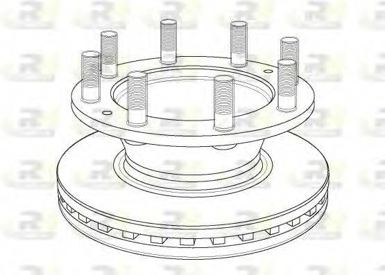 ROADHOUSE NSX116220 гальмівний диск