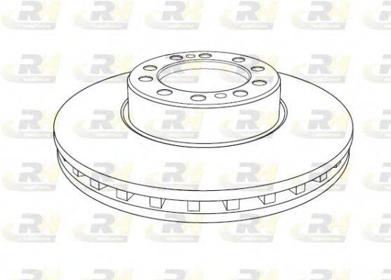 ROADHOUSE NSX119320 гальмівний диск