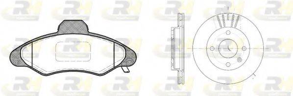ROADHOUSE 833101 Комплект гальм, дисковий гальмівний механізм