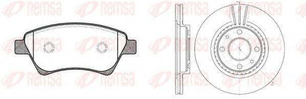 REMSA 897601 Комплект гальм, дисковий гальмівний механізм