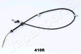 JAPANPARTS BC418R Трос, стоянкова гальмівна система