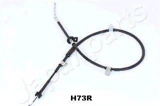 JAPANPARTS BCH73R Трос, стоянкова гальмівна система