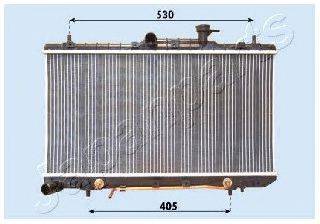 JAPANPARTS RDA283098 Радіатор, охолодження двигуна